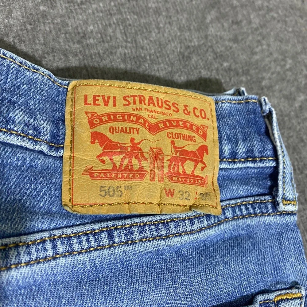 Lot of 4 Levis Mens Jeans 527 Bootcut 505 Straight Blue Denim 32x30 Fits 32x29
